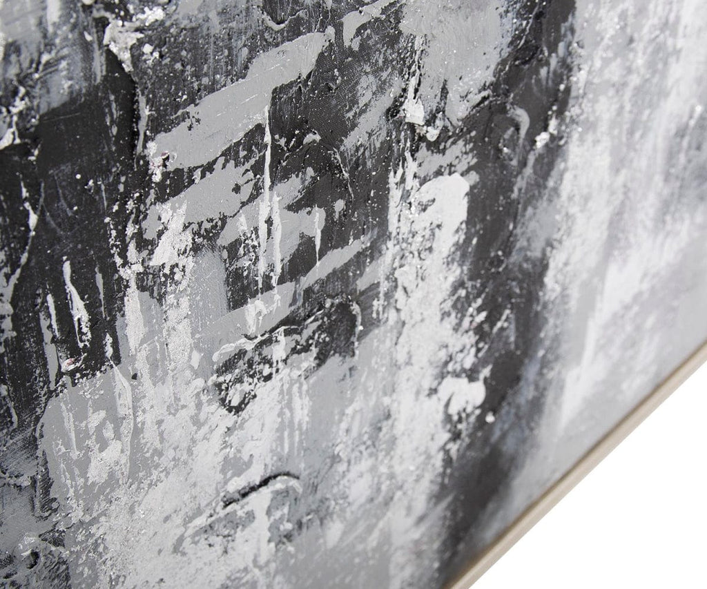 Art mural paysage abstrait