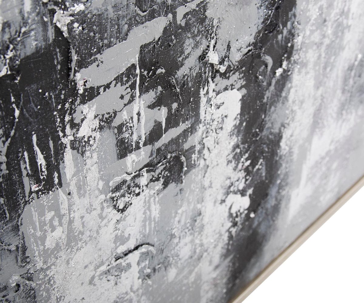 Art mural paysage abstrait