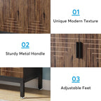 Meuble à chaussures pour 20 paires, 95 cm (37,4 pouces), meuble de rangement moderne avec portes, blanc et or