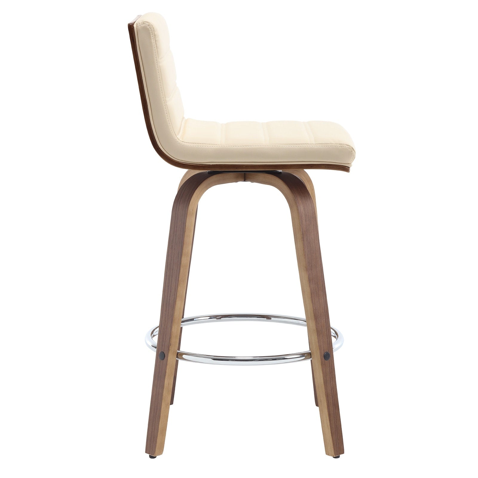 Tabourets de bar/comptoir pivotants en similicuir 26/29, lot de 2/3