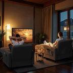 Canapé-lit convertible 3 en 1, fauteuil-lit, canapé lounge rembourré, pliable et réglable