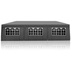 Gazebo pliable en toile Oxford 30x10FT avec 8 sacs de sable et 8 parois latérales avec sac de rangement pour remorqueur - 30x10x8.8FT(LDH)