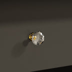 Ensemble coiffeuse de 100 cm de large avec tabouret et miroir.