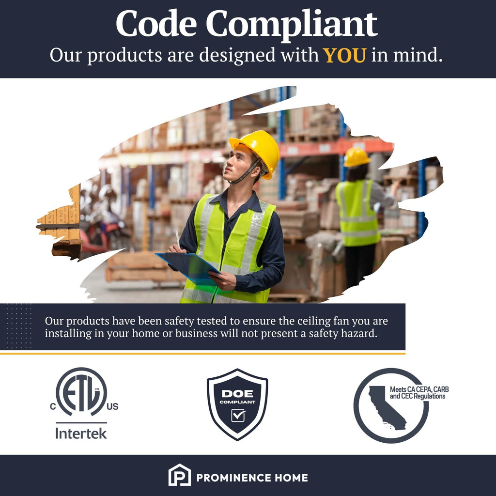 Ventilateur de plafond LED style ferme 52 pouces Prominence Home Sivan Bronze avec télécommande