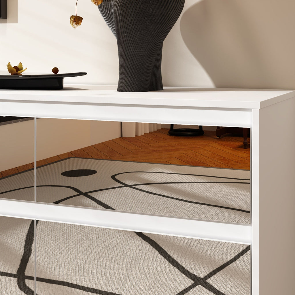 Commode d'appoint 63W à 9 tiroirs pour salon ou chambre