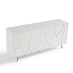 Buffets et vaisseliers en bois de 63 po de largeur - Meuble de rangement