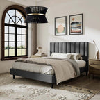 Lustre tambour moderne bohème à 8 lumières, grand modèle de 61 cm (24 pouces), en tissu tissé à la main, forme sablier, coloris or/noir, idéal pour salle à manger/salon.