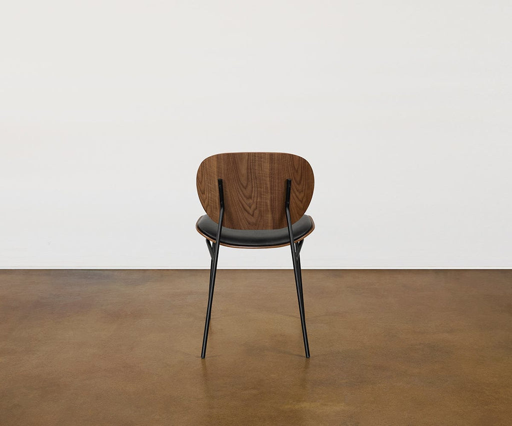 Chaise de salle à manger en cuir Idona