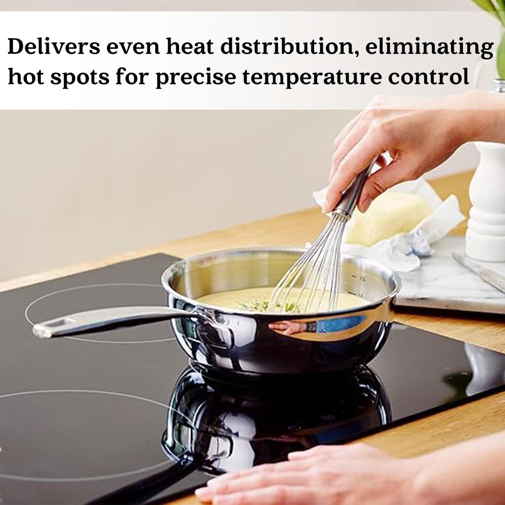 Casserole Alva Maestro en acier inoxydable 5 plis - 1,6 L. Non toxique