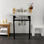 Robinet de salle de bain à entraxe large de style classique américain