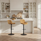 Tabouret de bar pivotant à hauteur réglable Art Leon, lot de 2