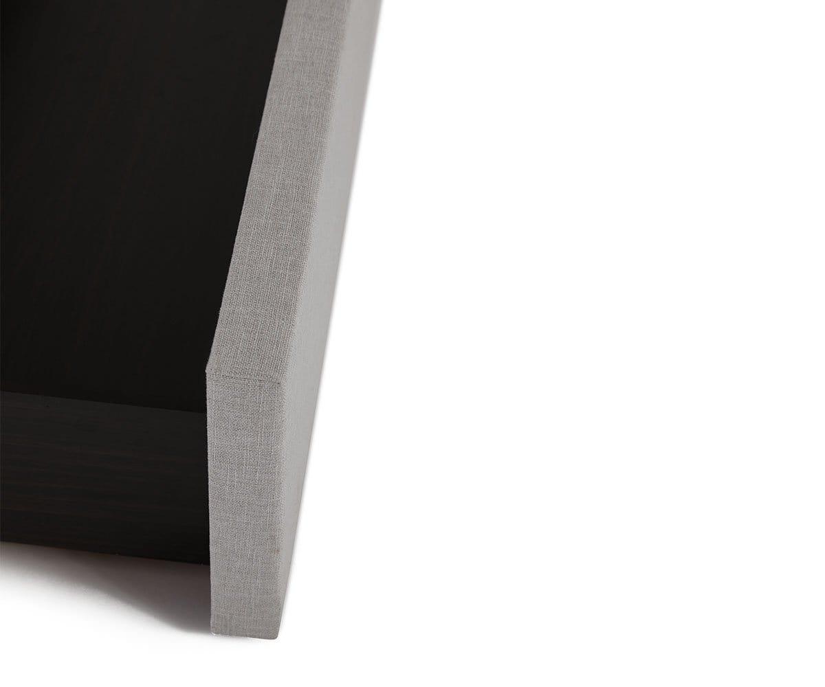 Lit de rangement rembourré Blake