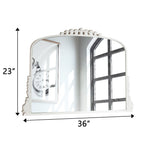 Miroir mural arqué style baroque - 36×23