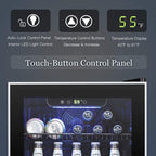 Réfrigérateur à boissons - Mini-réfrigérateur 120 canettes avec porte vitrée