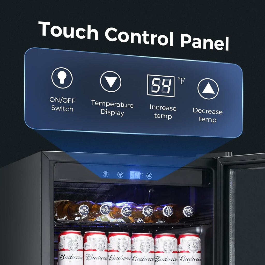 Réfrigérateur à boissons - Mini-réfrigérateur de 145 canettes