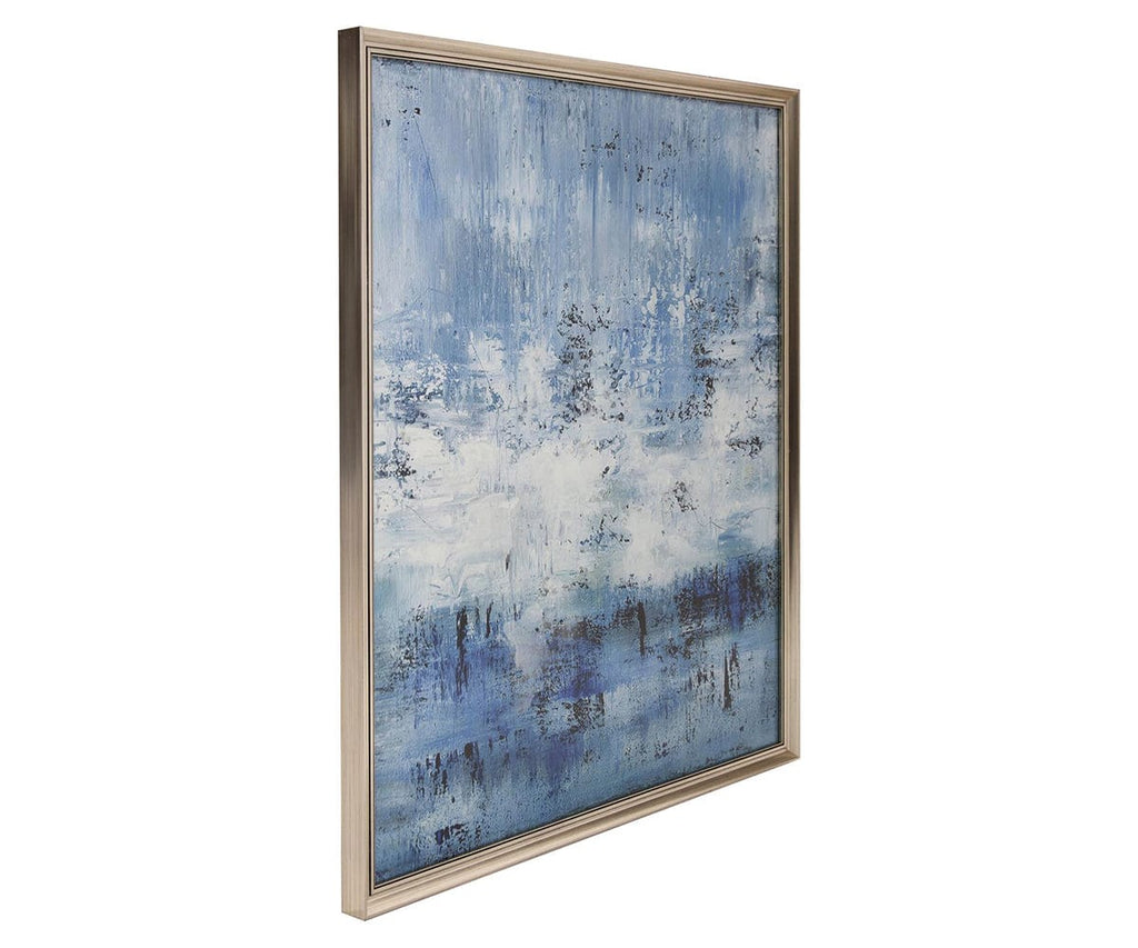 Art abstrait du mur de mer