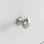 Commode double à 10 tiroirs pour chambre à coucher, blanche, grand espace de rangement