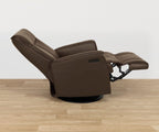Fauteuil inclinable électrique en cuir Balder