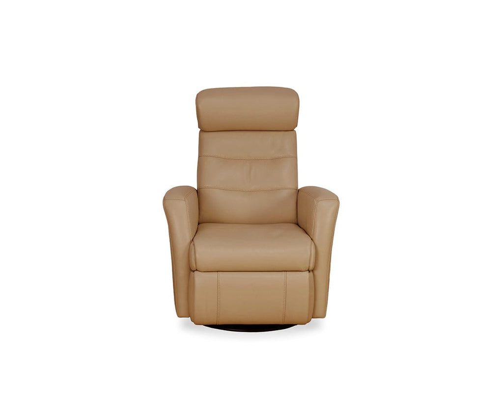 Fauteuil inclinable électrique en cuir Norrell