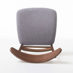 Chaises de salle à manger Abrielle en bois d'hévéa, style moderne du milieu du siècle (lot de 2), par Christopher Knight Home