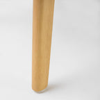 Chaises de salle à manger Abrielle en bois d'hévéa, style moderne du milieu du siècle (lot de 2), par Christopher Knight Home