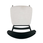 Chaises de salle à manger Abrielle en bois d'hévéa, style moderne du milieu du siècle (lot de 2), par Christopher Knight Home