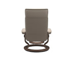 Fauteuil inclinable et ottoman Stressless® Admiral - Champignon