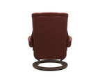 Fauteuil inclinable et ottoman Stressless® Mayfair - Henné foncé