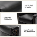 Ensemble de 2 fauteuils inclinables électriques pivotants et à bascule Tobias de style traditionnel par HULALA HOME