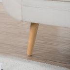 Chaise longue vintage à accoudoirs en volutes de Christopher Knight Home