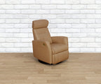 Fauteuil inclinable électrique en cuir Norrell