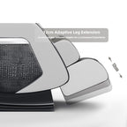 Fauteuil inclinable massant zéro gravité avec massage complet du corps, chauffage et audio Bluetooth intégré