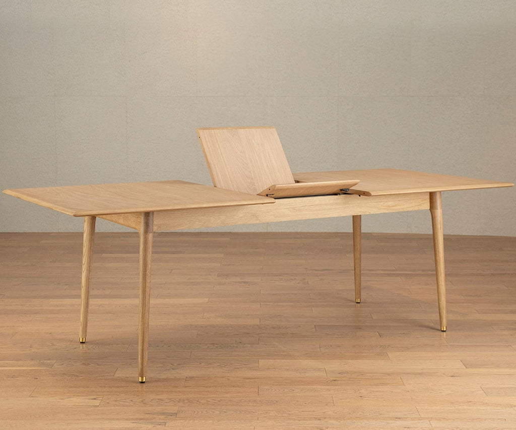 Table à manger extensible Hendrick II - Chêne blanc