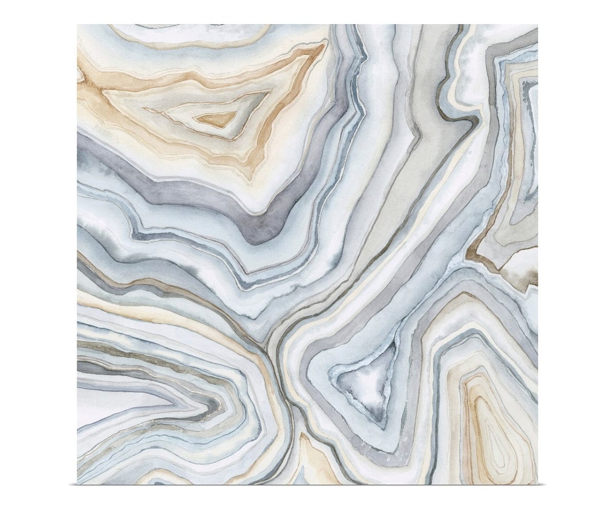 Art mural abstrait en agate II
