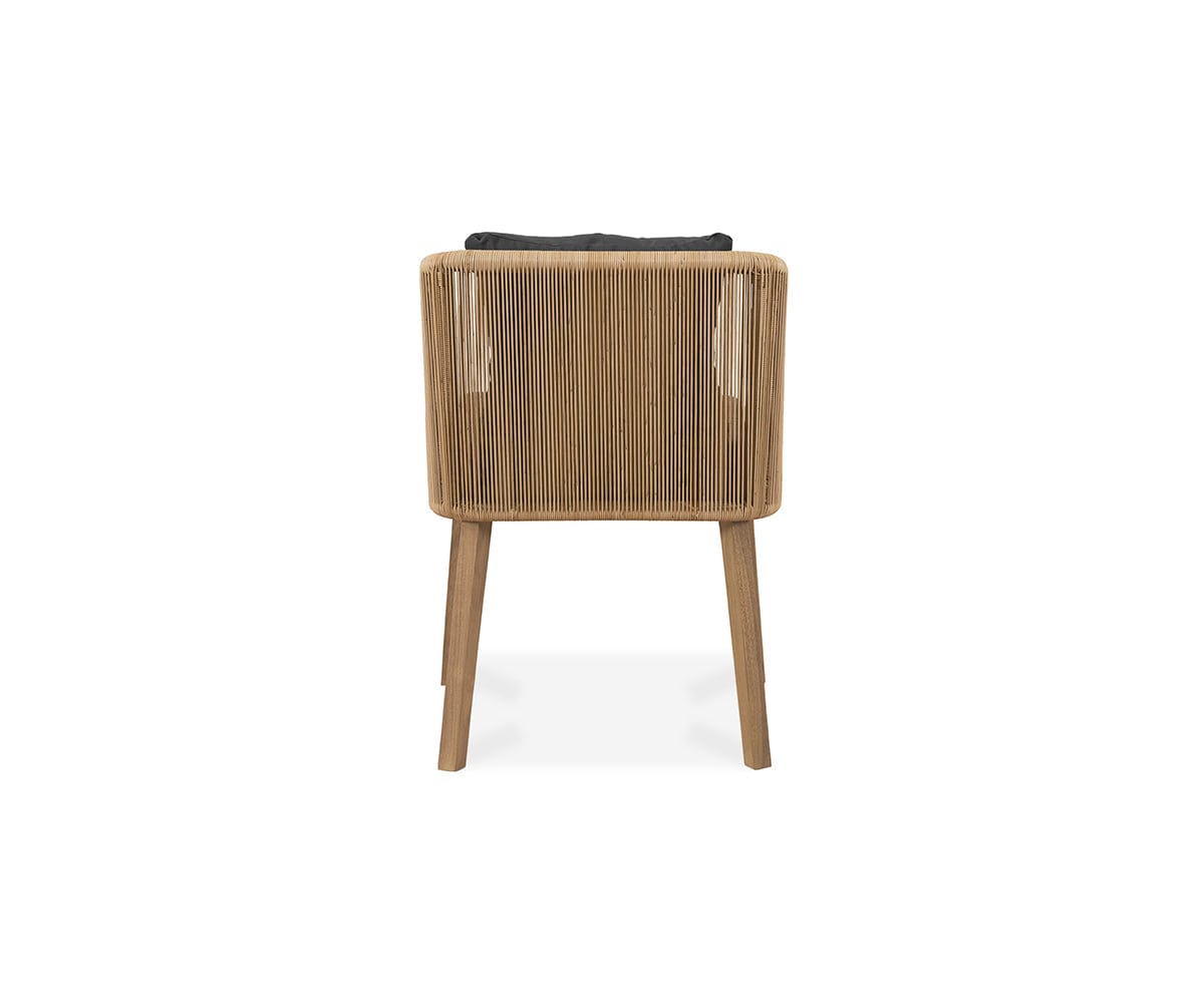 Chaise de salle à manger d'extérieur Cellini